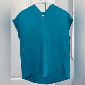 Figs Women’s Rafaela Scrub Top in Teal